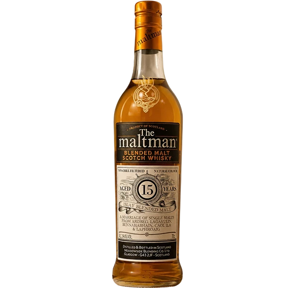 The Maltman 15年海島調和麥芽威士忌(裸瓶)