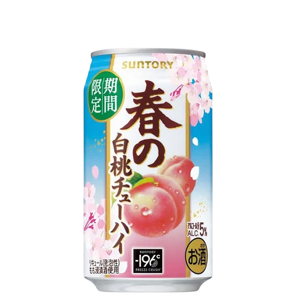 三得利 春季白桃沙瓦 (24入)