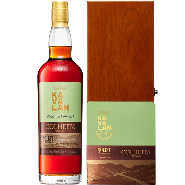 噶瑪蘭 經典獨奏Colheita波特桶威士忌原酒 單一麥芽威士忌