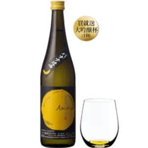 天吹酒造 香蕉酵母 純米大吟釀 x Riedel 杯套組