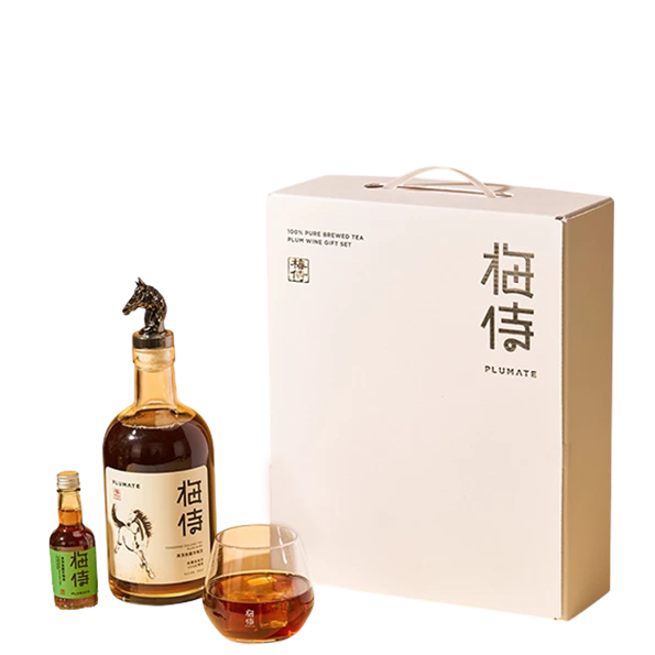 梅侍 端午 奔馬典藏禮盒 奔馬聯名款 凍頂烏龍茶梅酒