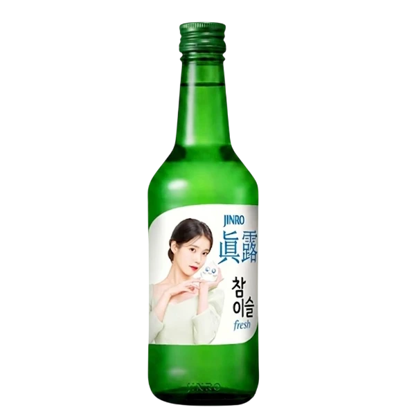 真露燒酒 IU 特別版 綁髮款