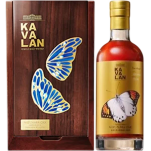 噶瑪蘭 煙燻泥煤水楢桶威士忌原酒單一麥芽威士忌 橙端粉蝶款