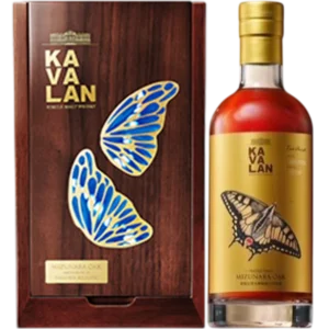噶瑪蘭 煙燻泥煤水楢桶威士忌原酒單一麥芽威士忌 黃鳳蝶款