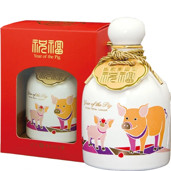 金門皇家酒廠 己亥豬年紀念酒-祝福200ML