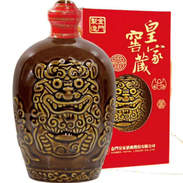 金門皇家酒廠 皇家窖藏風獅爺高粱酒(古銅)