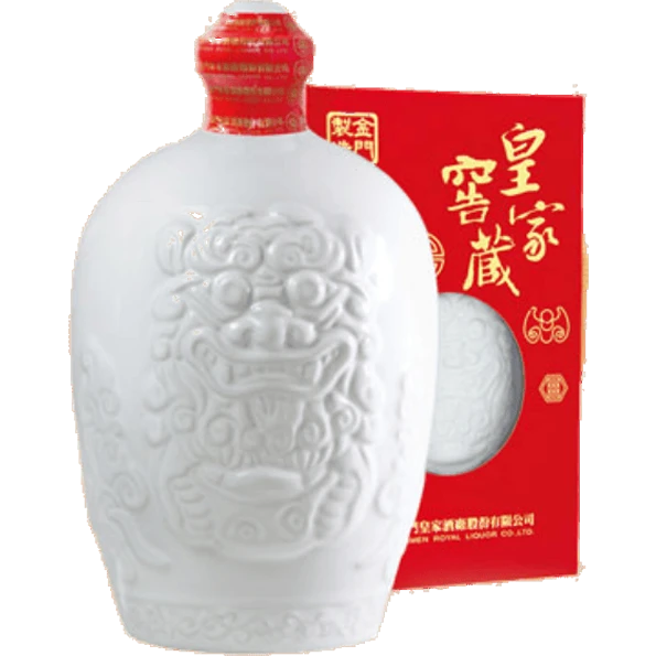 金門皇家酒廠 皇家窖藏風獅爺高粱酒(白)