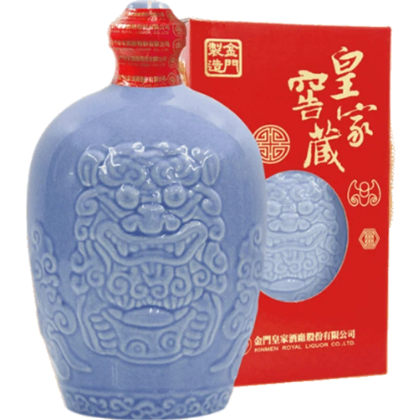 金門皇家酒廠 皇家窖藏風獅爺高粱酒(藍)