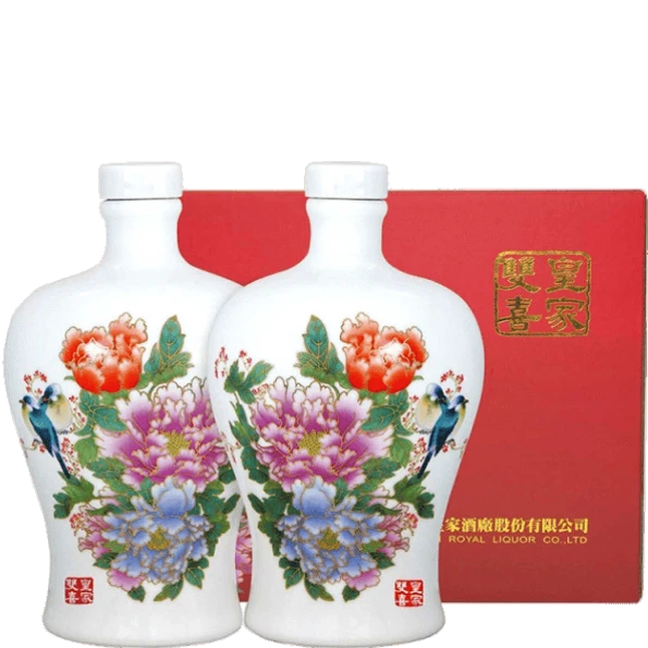 金門皇家酒廠 皇家雙喜 成雙成對紀念酒