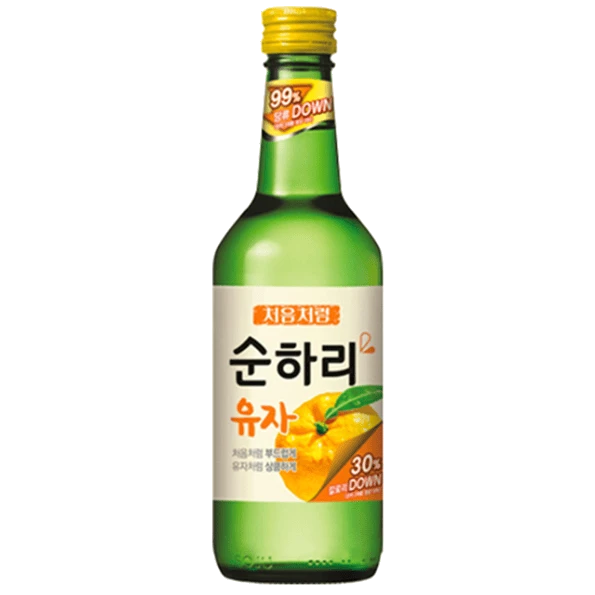 韓國燒酒 初飲初樂 柚子