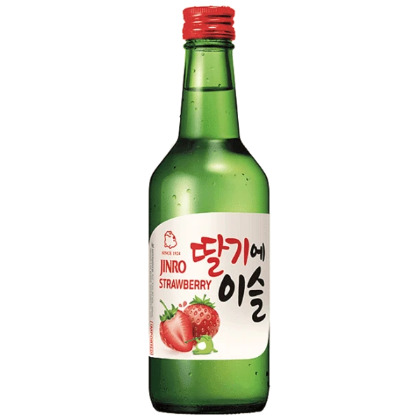 韓國燒酒 真露 草莓燒酒