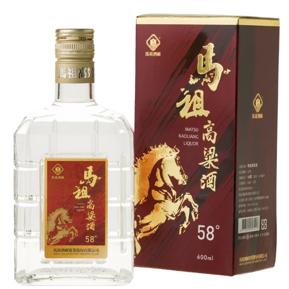 馬祖酒廠 58度高粱酒(紅)