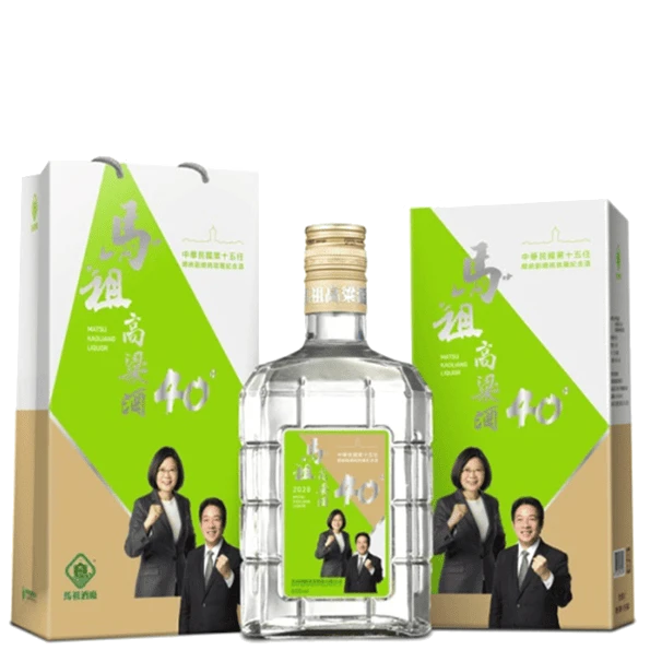 馬祖酒廠 第十五任總統就職紀念酒 40度
