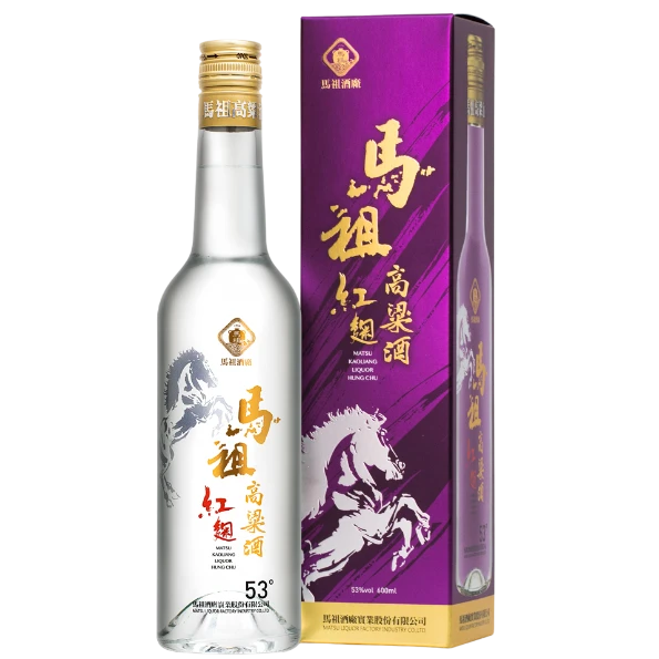馬祖酒廠 紅麴高粱酒(玻璃瓶)
