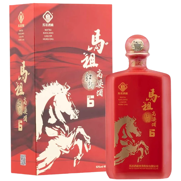 馬祖酒廠 紅麴高粱酒(瓷瓶)