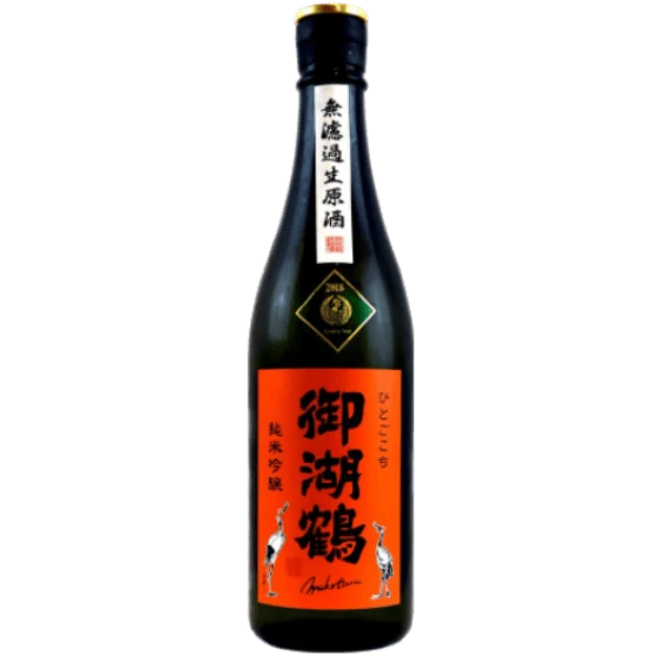 御湖鶴 純米吟釀 ひとごこち 無濾過生原酒