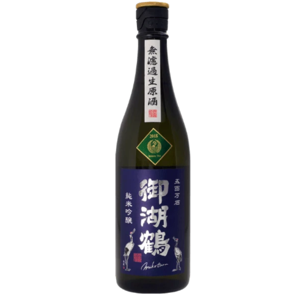 御湖鶴 純米吟釀 五百万石 無濾過生原酒