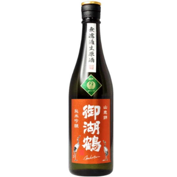 御湖鶴 純米吟釀 山惠錦 無濾過生原酒