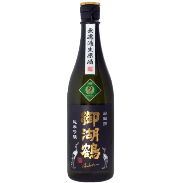 御湖鶴 純米吟釀 山田錦 無濾過生原酒