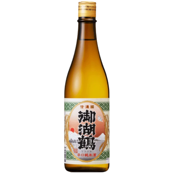 御湖鶴 純米辛口 無濾過生原酒
