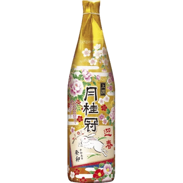月桂冠 上撰干支兔年紙卷