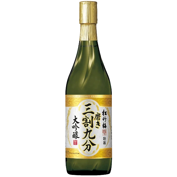 松竹梅 特撰 三割九分 大吟釀