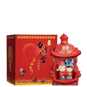 玉山 台灣原窖8年陳高禮盒(雙喜臨門)