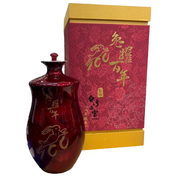 玉山 台灣原窖兔躍百年高粱酒1300ML