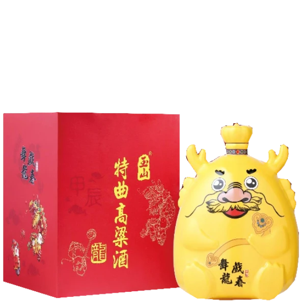玉山 特曲高粱酒2024年(龍)(瓷瓶)
