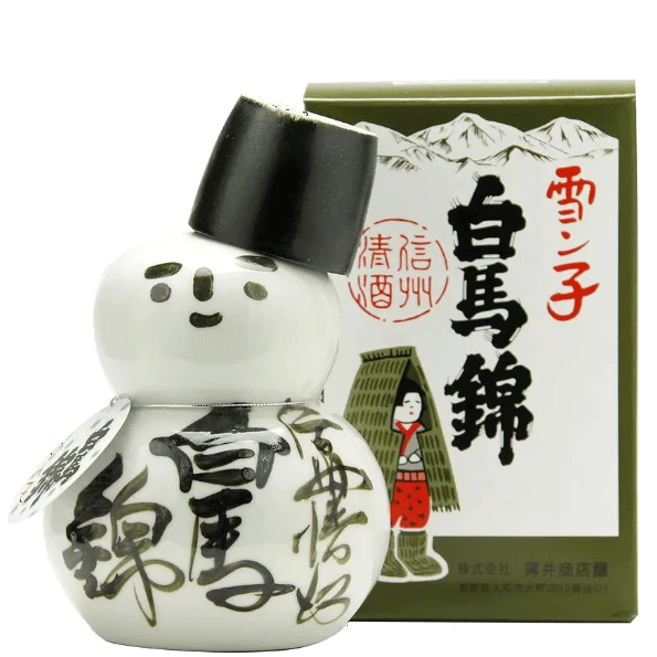 白馬錦 雪人造型酒