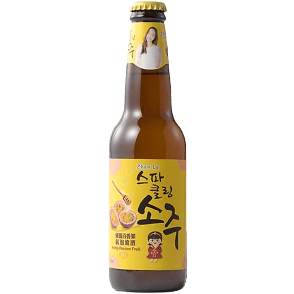 真樂 蜂蜜百香果風味氣泡燒酒