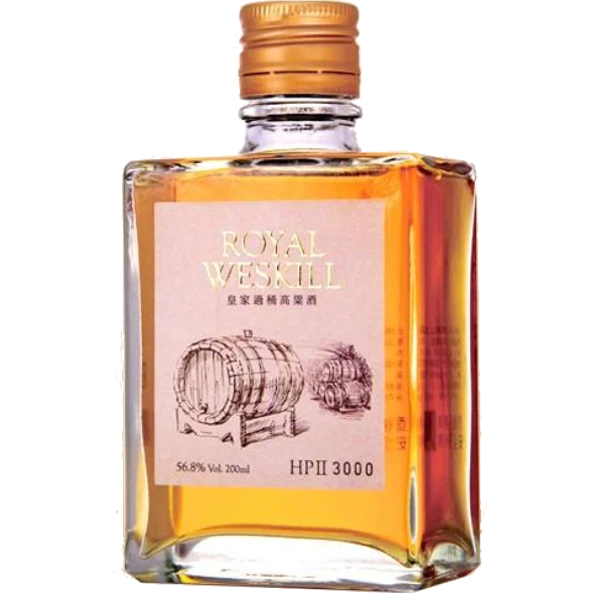 金門皇家酒廠 皇品學院精選二過桶高粱酒200ML