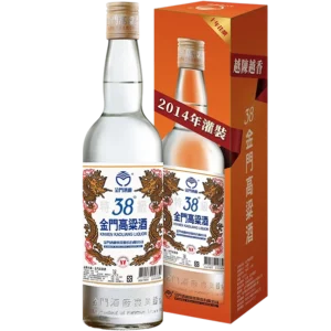 金門酒廠 2014年38度高粱酒 600ML