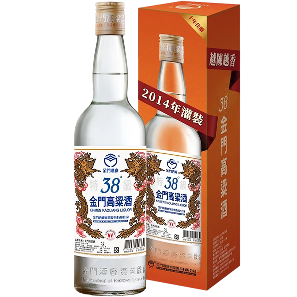 金門酒廠 2014年38度高粱酒 600ML