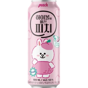 韓國兔兔果實水蜜桃 Highball(Line Friend 聯名)