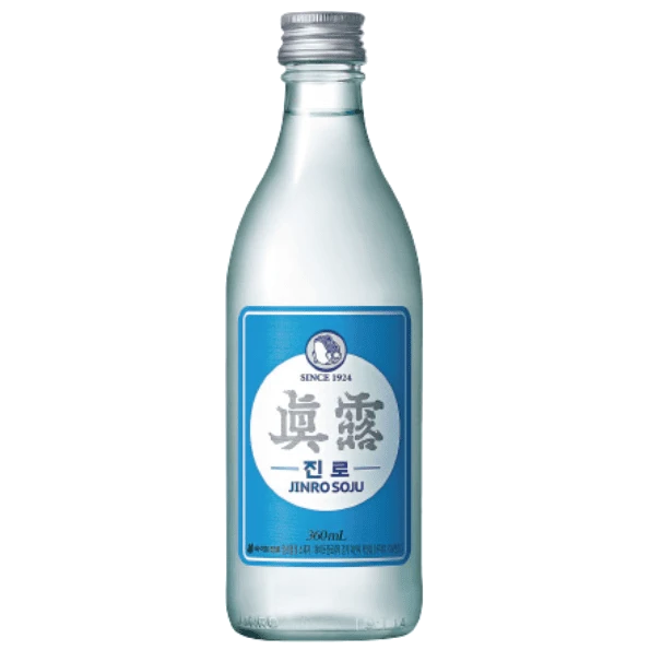 韓國燒酒 真露 復古風燒酒(藍)