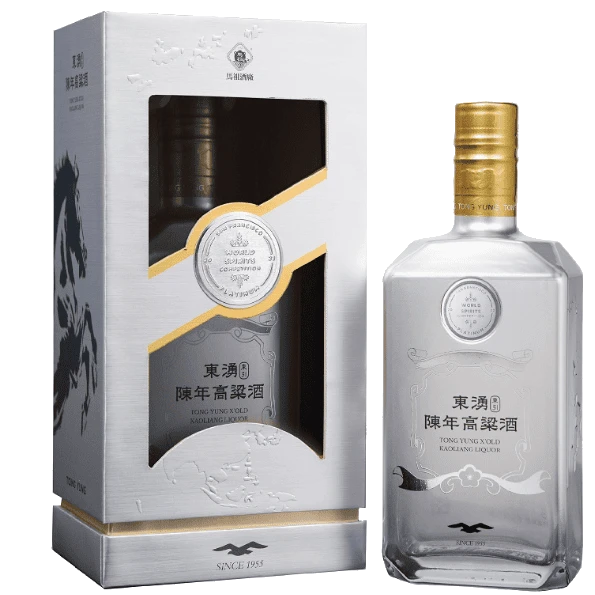 馬祖酒廠 東湧陳年高粱酒 鉑金版