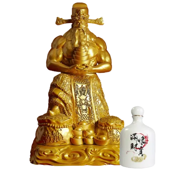 金門皇家酒廠 滿懷財寶肌肉財神爺 旺財酒 特仕版