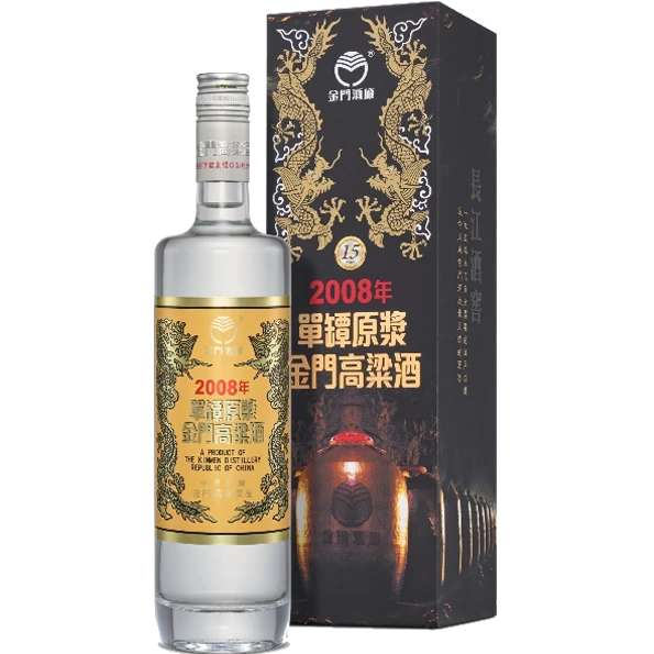 2008年單罈原漿金門高粱酒