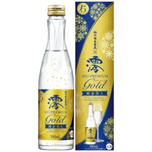 松竹梅白壁藏 澪 PREMIUM GOLD 純金箔入氣泡清酒 300ml