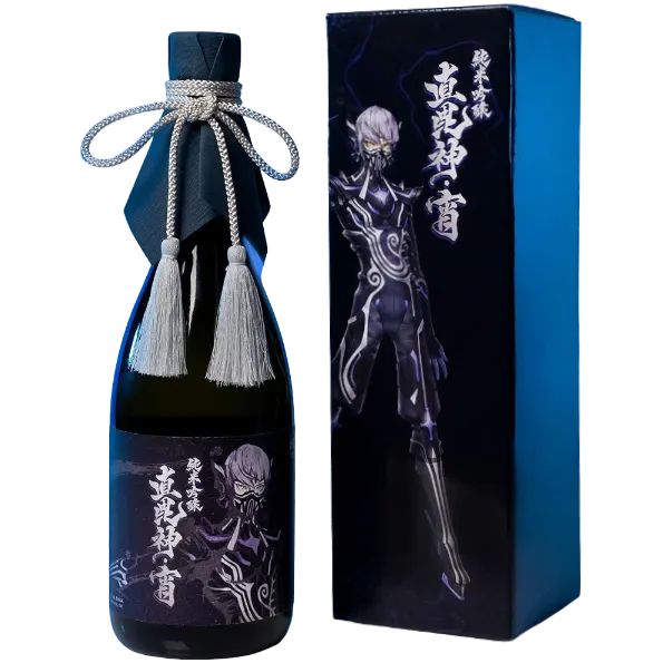 真・女神転生Ⅴ Vengeanceコラボ日本酒「純米吟醸 直毘神・宵」