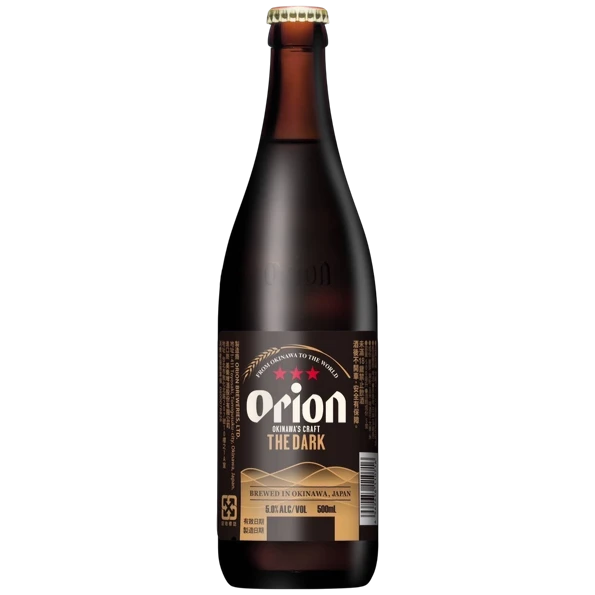 Orion THE DARK 沖繩黑生啤酒