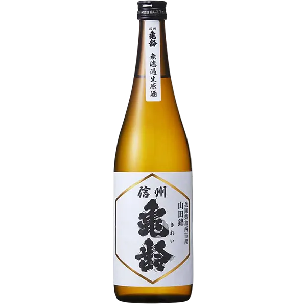 信州龜齡 純米吟釀 山田錦 無過濾生原酒 720ML