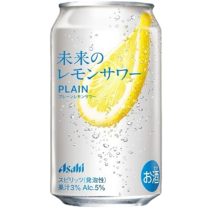 朝日 Asahi 未來檸檬沙瓦 Plain 345ML(24入)