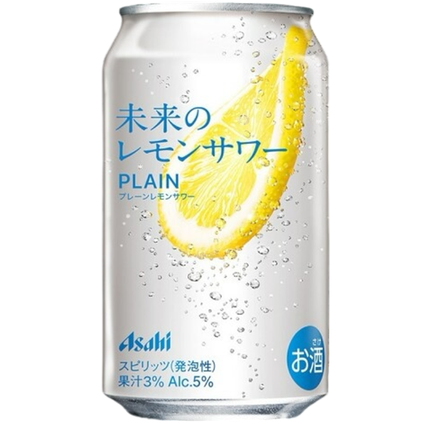 朝日 Asahi 未來檸檬沙瓦 Plain 345ML(24入)