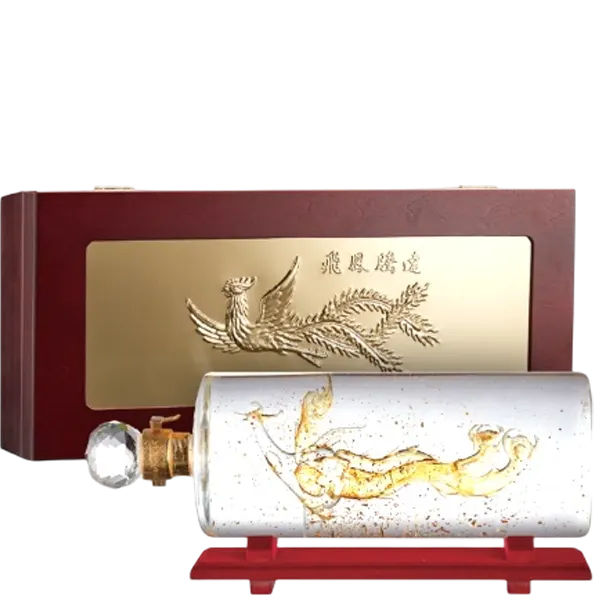 玉山金黃金高粱酒八年陳高禮盒(飛鳳騰達)