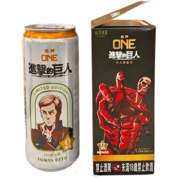 金牌ONE × 進擊的巨人