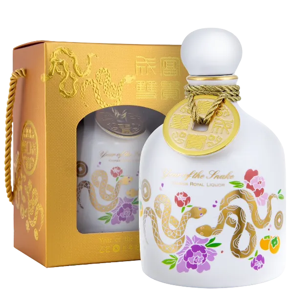 金門皇家酒廠 乙巳蛇年紀念酒-富貴成雙200ML