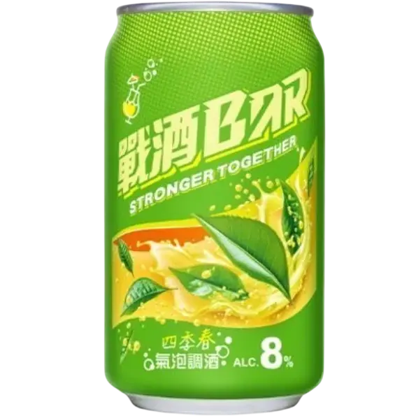 金門酒廠 戰酒BAR 氣泡調酒 四季春(24入)