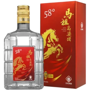 馬祖酒廠 58度高粱酒(紅)